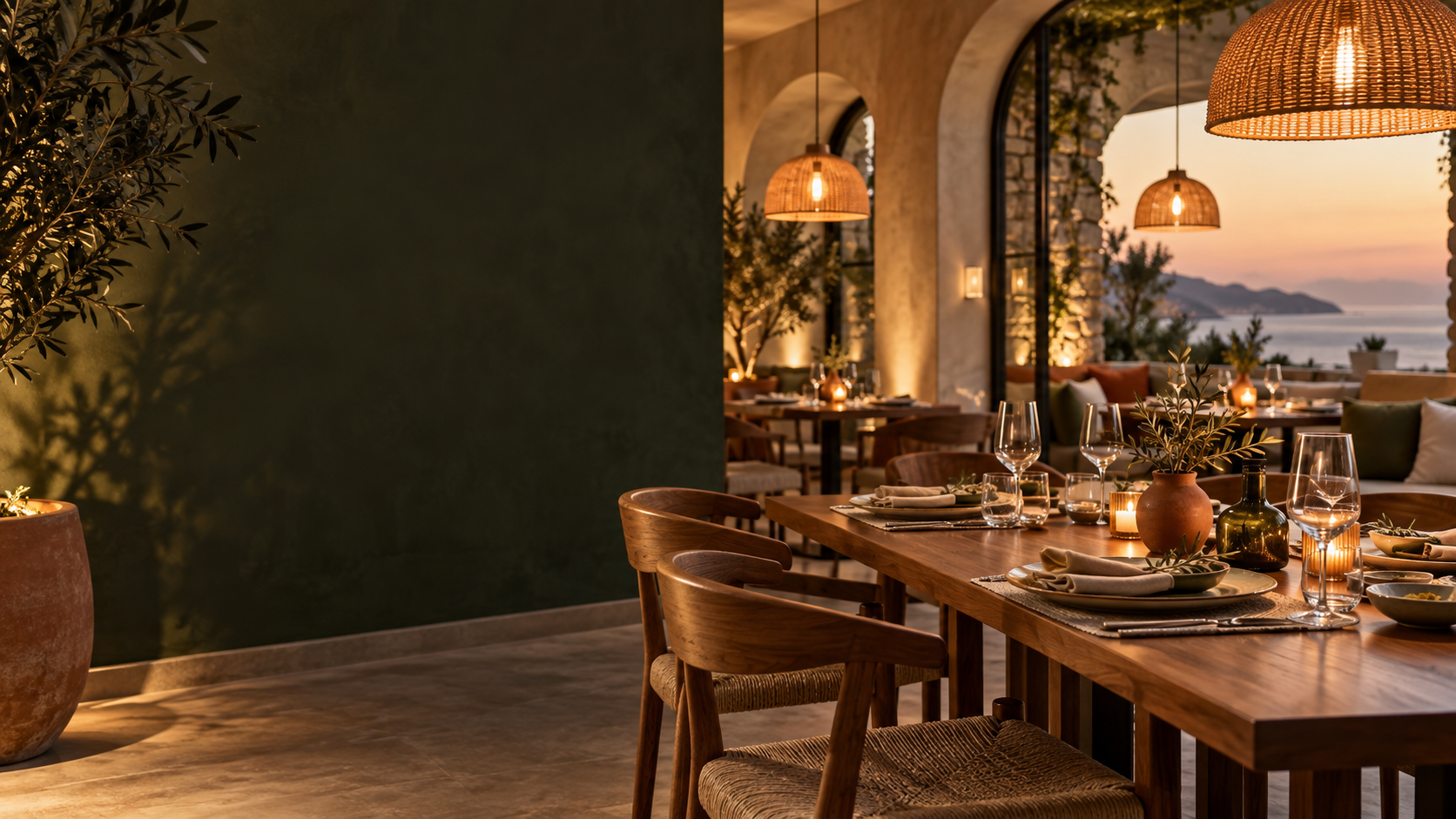 Vorschau einer Restaurant-Website